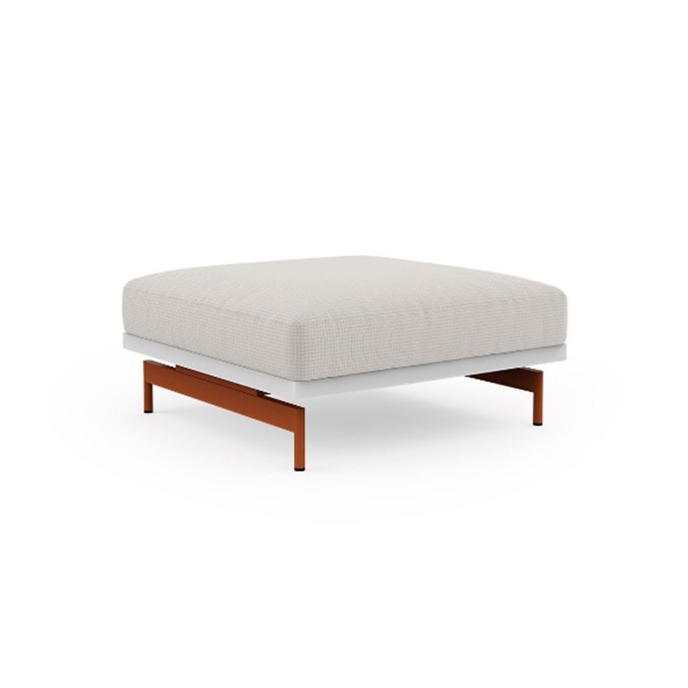 Puf modular Onde de Gandia Blasco. Diseño moderno para jardines y terrazas.