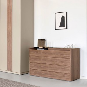 Cómoda moderna índigo de Arlex. Muebles de diseño.