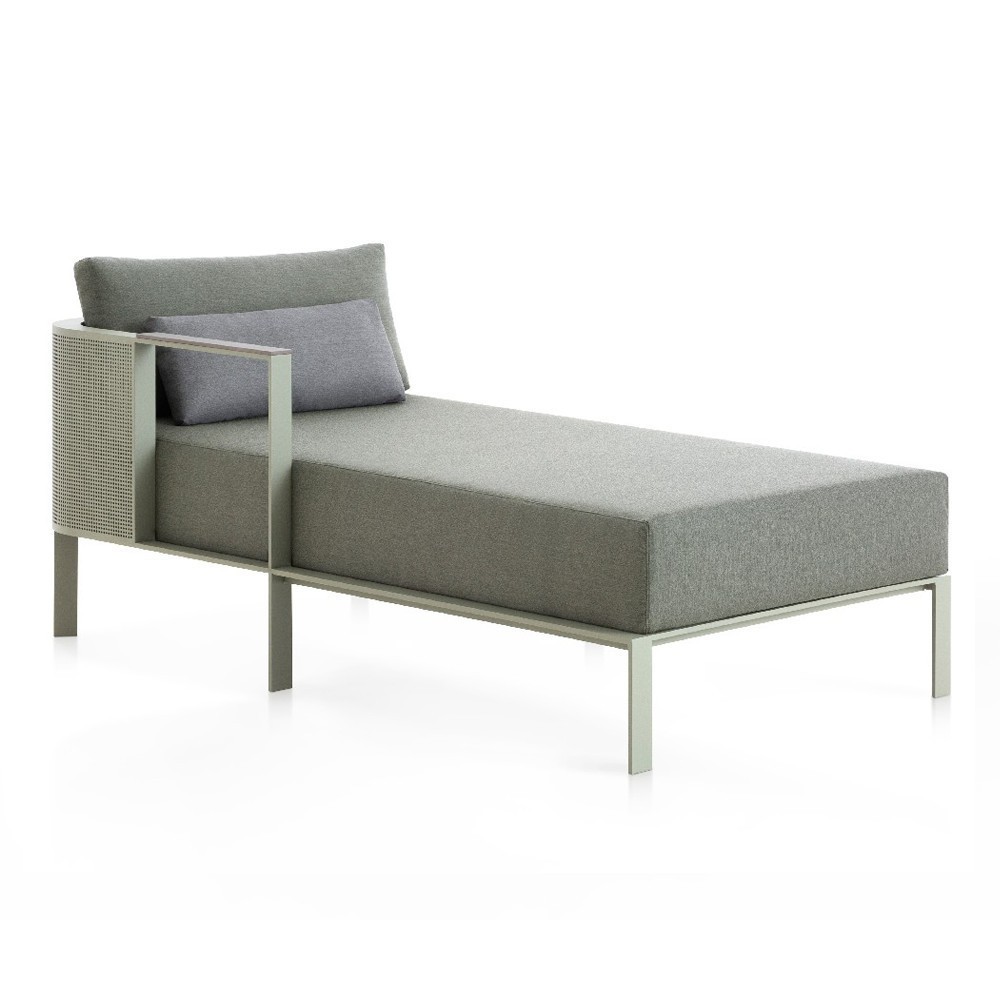 Sofá modular 2 Solanas de Gandia Blasco. Sofás de diseño para exteriores.