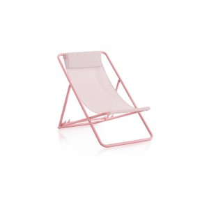 Hamaca plegable y reclinable para exterior con cuatro posiciones de Gandía Blasco