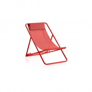 Hamaca plegable y reclinable para exterior con cuatro posiciones de Gandía Blasco