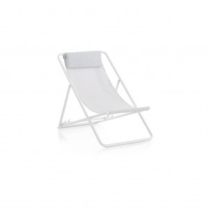 Hamaca plegable y reclinable para exterior con cuatro posiciones de Gandía Blasco
