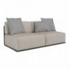 Sofá modular 4 Bosc de Gandia Blasco. Diseño moderno para jardines y terrazas.
