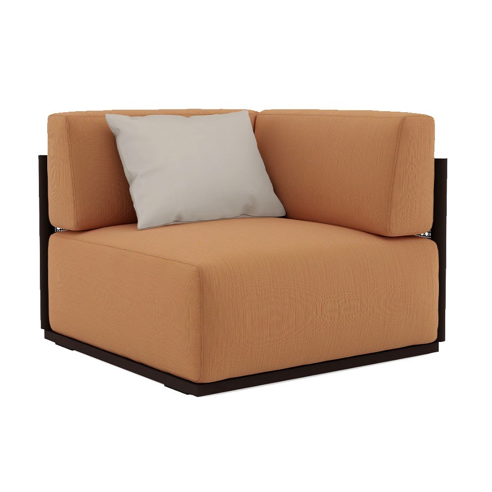 Sofá modular 6 Bosc esquinero de Gandia Blasco. Diseño moderno para exterior.