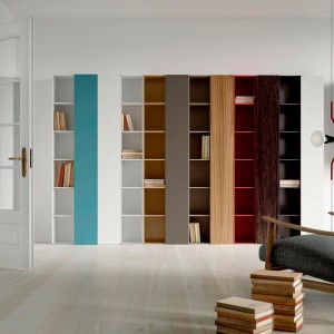 Estantería autoportante Flip de Arlex. Muebles de diseño.