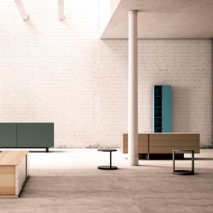 Estantería autoportante Flip de Arlex. Muebles de diseño.