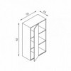 Estantería  para colgar Flip de Arlex. Muebles de diseño.
