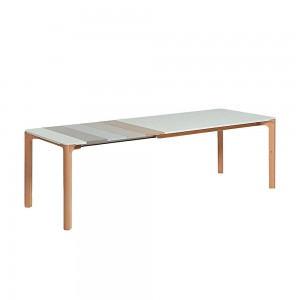 Mesa rectangular extensible Lataula de Arlex. Mesas modernas.
