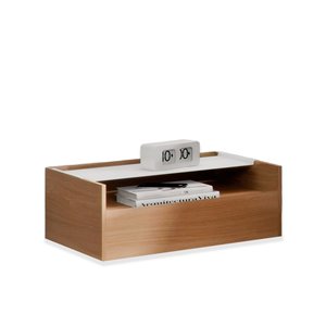 Mesa auxiliar cajón índigo de Arlex. Muebles de diseño.