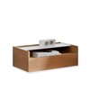 Mesa auxiliar cajón índigo de Arlex. Muebles de diseño.
