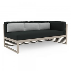 Sofá moderno Modular 1 Dna de Aluminio Termolacado con Funda Protectora