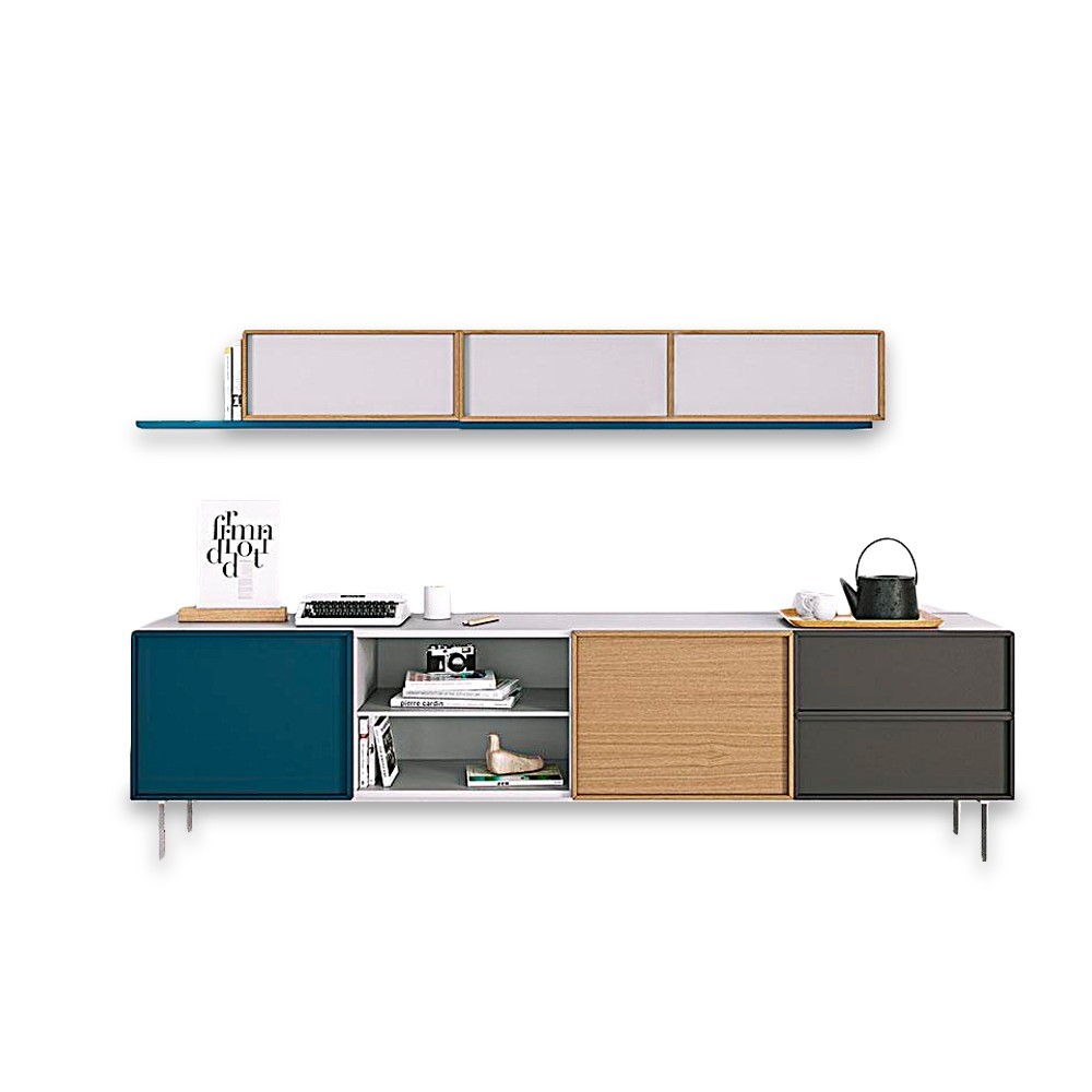 Mueble salón Nara 2 de Arlex. Muebles de diseño.