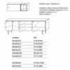 Mueble salón  Freestyle 3 de Arlex. Muebles de diseño.