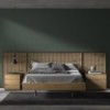 Cama doble Hipnos de Arlex. Muebles de diseño.
