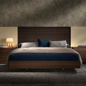 Cama doble Hipnos de Arlex. Muebles de diseño.
