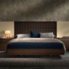 Cama doble Hipnos de Arlex. Muebles de diseño.