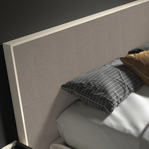Cama Eter doble tapizado de Arlex. Muebles de diseño.