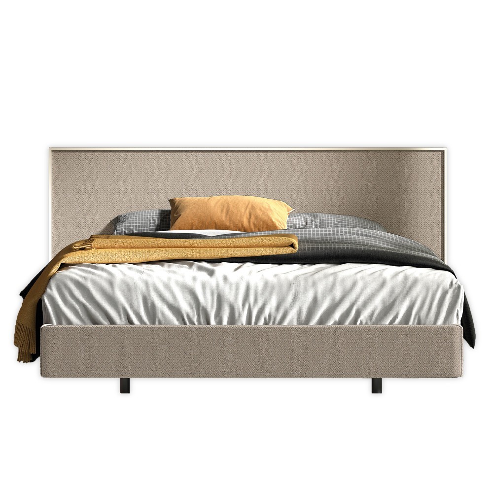 Cama Eter doble tapizado de Arlex. Muebles de diseño.