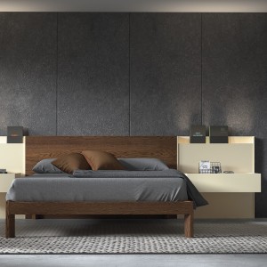 Mesita noche colgante Nox de Arlex. Muebles de diseño.