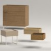 Mesita noche Nox de Arlex. Muebles de diseño.