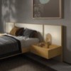 Cabecero Eter doble de Arlex. Muebles de diseño.
