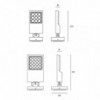 Aplique o lámpara de suelo Cefiso Outdoor Artemide. Diseño minimalista de lámparas modernas.