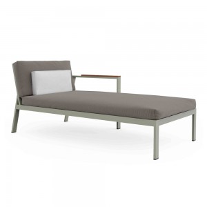 Sofá modular 2 Timeless para exterior de Gandia Blasco. Sofás elgantes.