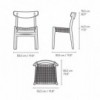 Silla CH23 de Carl Hansen and Son. Sillas de diseño. Sillas de comedor.