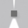 Aplique Effetto 14 Quadro 1-1 Outdoor Artemide. Diseño minimalista para exteriores.