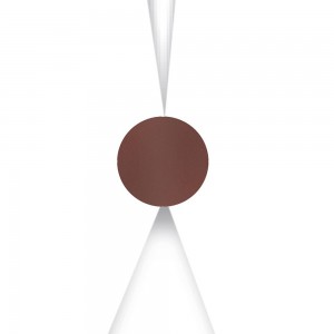 Effetto Tondo 1-1 Outdoor Artemide. Diseño redondo simple para pared exteriores.