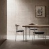 Silla CH88P en piel de Carl Hansen and Son. Sillas tapizadas modernas.