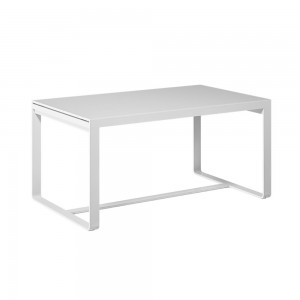 Mesa Flat Rectangular de Gandia Blasco. Mesa de diseño para exterior.