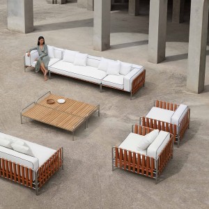 Sillón Onsen de Gandia Blasco. Muebles de diseño moderno para exteriores.