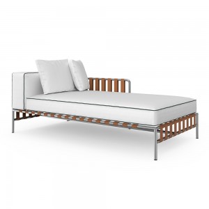 Sofá modular 2 Onsen de Gandia Blasco. Muebles moderno para exteriores.