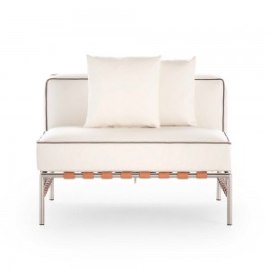 Sofá modular 3 Onsen de Gandia Blasco. Sofás moderno para jardines y patios.