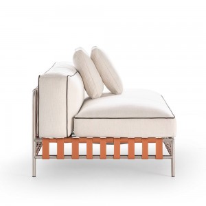 Sofá modular 4 Onsen de Gandia Blasco. Sofás moderno para jardines y patios.