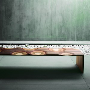 Banco Ripples de Horm. Muebles contemporáneos de interior y exterior.