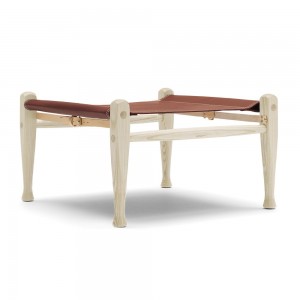 Reposapiés KK97170 Safari de Carl Hansen and Son. Reposapiés moderno. 
