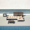 Sofá modular 2 XL DNA de Gandia Blasco. Sofás de diseño para terraza.