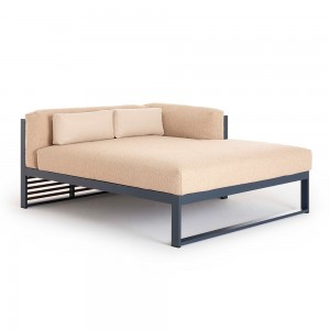 Sofá modular 2 XL DNA de Gandia Blasco. Sofás de diseño para terraza.