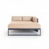 Sofá modular 2 XL DNA de Gandia Blasco. Sofás de diseño para terraza.