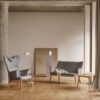 Sofá CH72 de Carl Hansen and Son. Sofás con un diseño atemporal y único.