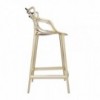 Taburete Masters metalizado de Kartell. Diseño elegante con calidad italiana.