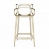 Taburete Masters metalizado de Kartell. Diseño elegante con calidad italiana.