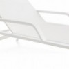 Tumbona con brazos Stack de Gandia Blasco. Tumbona reclinable para terraza.