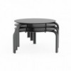 Mesa para la tumbona de diseño Stack de Gandia Blasco para exterior.