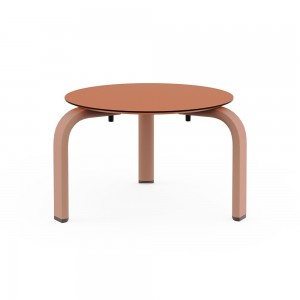 Mesa para la tumbona de diseño Stack de Gandia Blasco para exterior.