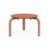 Mesa para la tumbona de diseño Stack de Gandia Blasco para exterior.