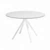 Mesa Monopata Stack de Gandía Blasco. Mesas de diseño moderno de exterior.