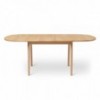 Mesa CH002 extensible de Carl Hansen and Son. Mesas extensibles de diseño modero.